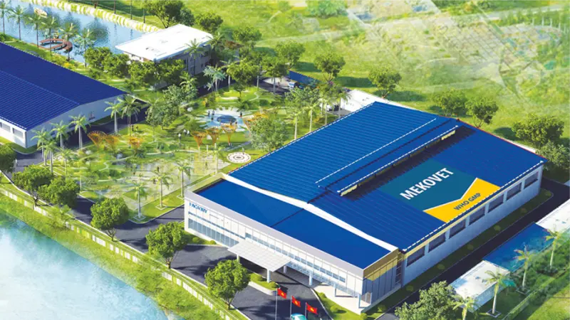 Nhà máy Thuốc thú y Cai Lậy (Mekovet) tiêu chuẩn WHO GMP