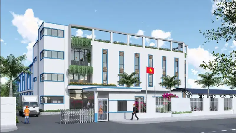 Nhà máy và văn phòng Sanvame tiêu chuẩn WHO GMP