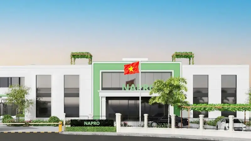Nhà máy sản xuất mỹ phẩm Napro tiêu chuẩn CGMP ASEAN