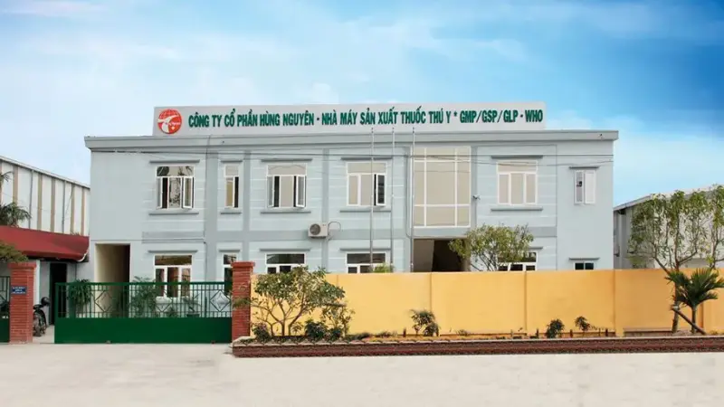Nhà máy sản xuất Thuốc thú y Hùng Nguyên tiêu chuẩn WHO GMP