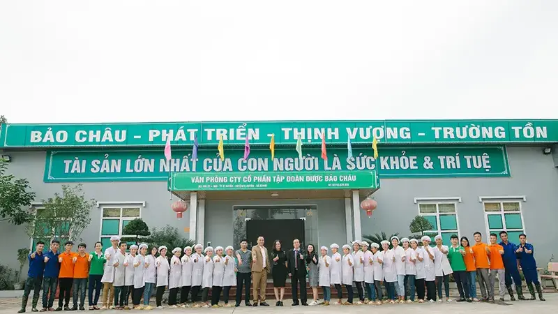 Nhà máy tập đoàn Dược Bảo Châu tiêu chuẩn WHO GMP