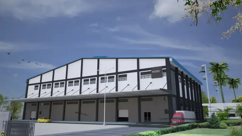 Nhà máy sản xuất mỹ phẩm Kosei tiêu chuẩn CGMP ASEAN