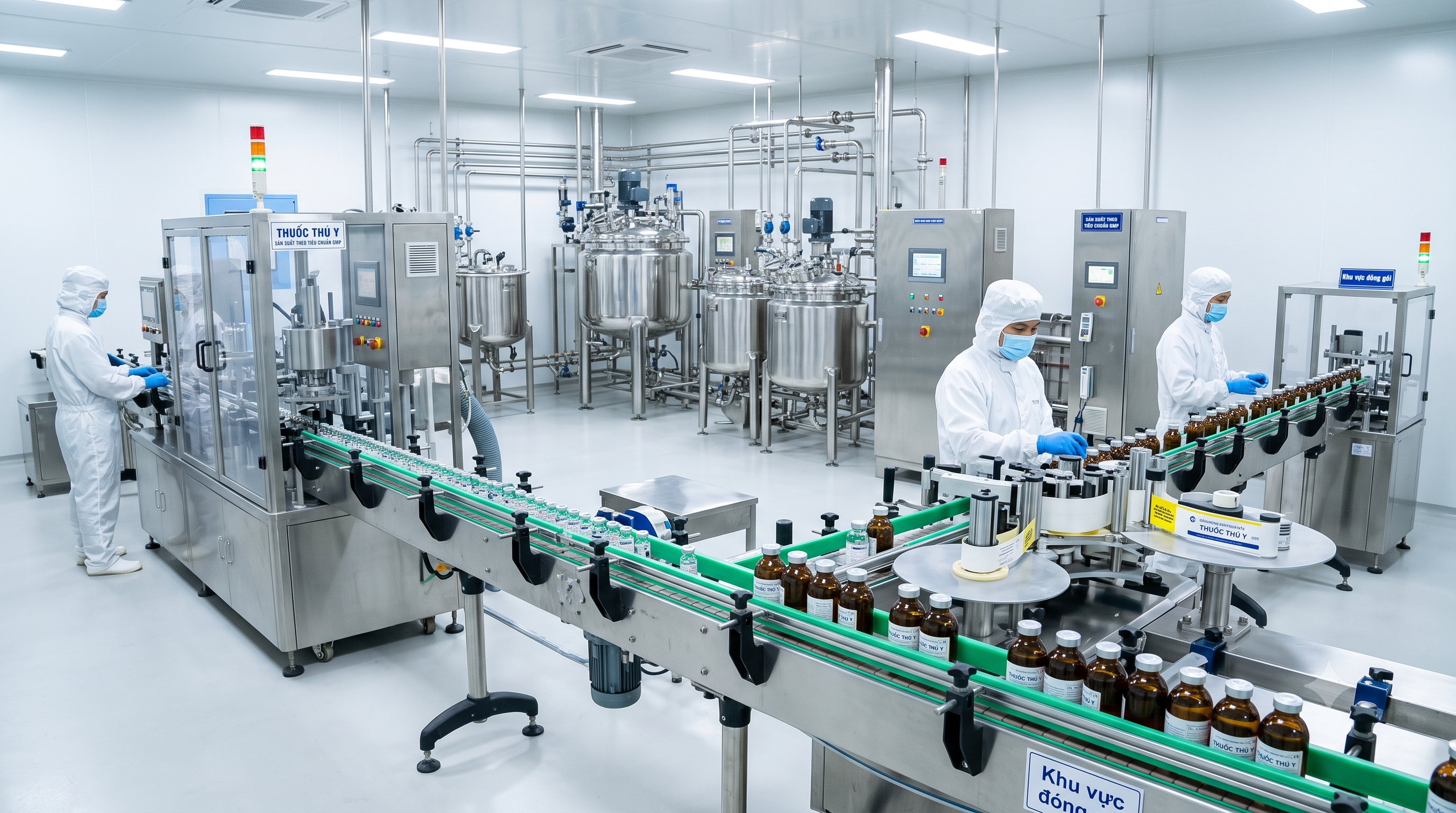 Những điều cần lưu ý khi đầu tư nhà máy thuốc thú y