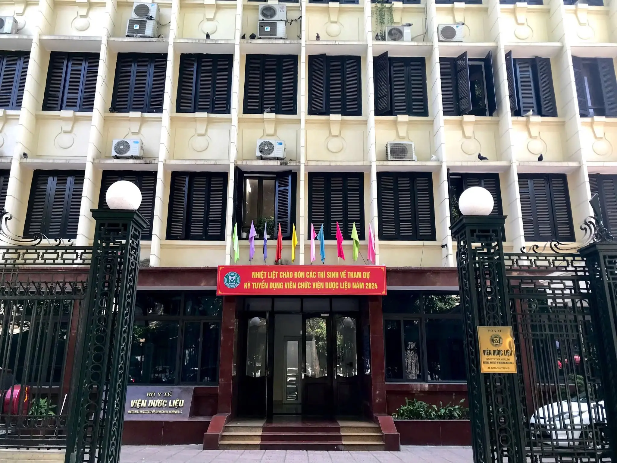 Xưởng sản xuất thuốc Viện dược liệu tiêu chuẩn WHO GMP