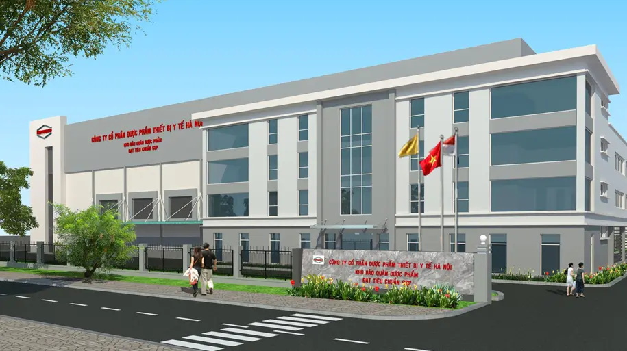 Kho bảo quản dược phẩm Hapharco tiêu chuẩn GSP