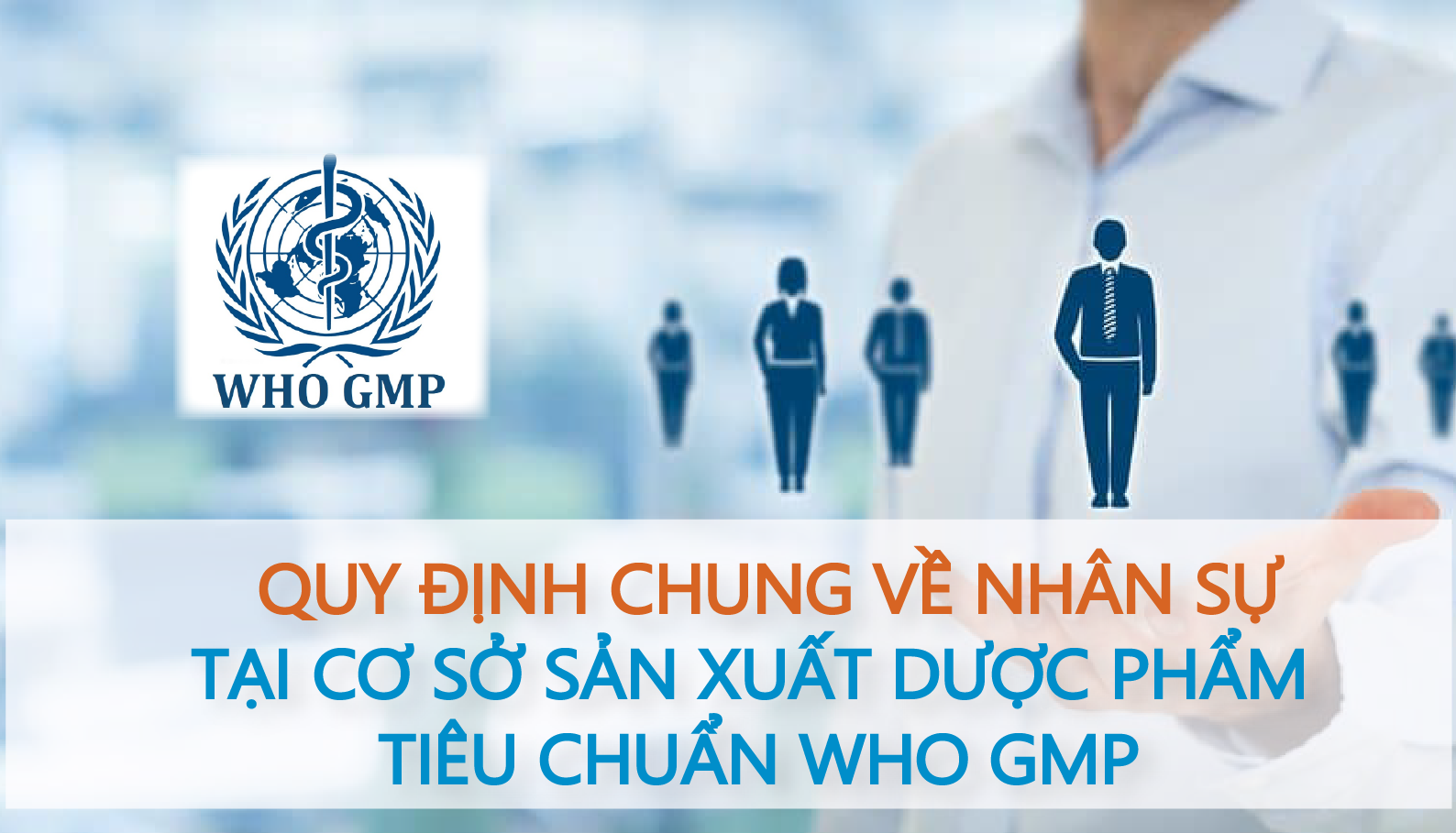 Quy định chung về nhân sự làm việc tại cơ sở sản xuất theo tiêu chuẩn WHO GMP