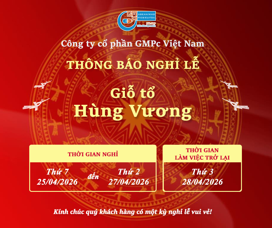 Thông báo nghỉ lễ giỗ tổ Hùng Vương năm 2026
