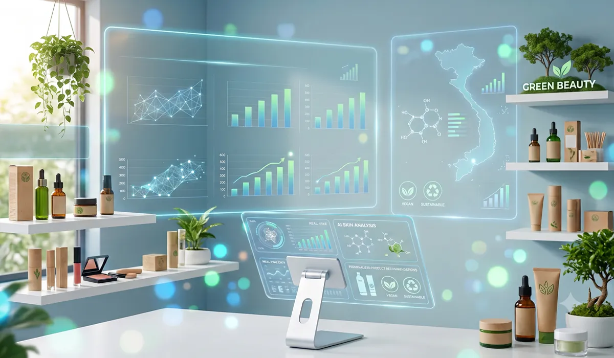 Thị trường mỹ phẩm năm 2026 và phương hướng đột phá doanh thu