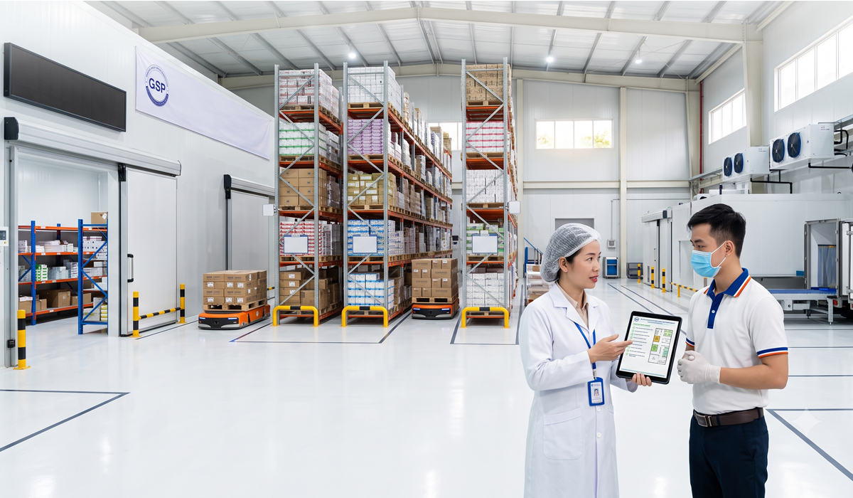 Tư Vấn Kho Bảo Quản GSP Trọn Gói: Giải Pháp Đạt Chuẩn Bộ Y Tế Cho Doanh Nghiệp Dược