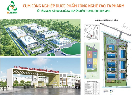 CTCP Dược phẩm TV.PHARM xây dựng cụm công nghiệp dược phẩm đạt chuẩn GMP-EU