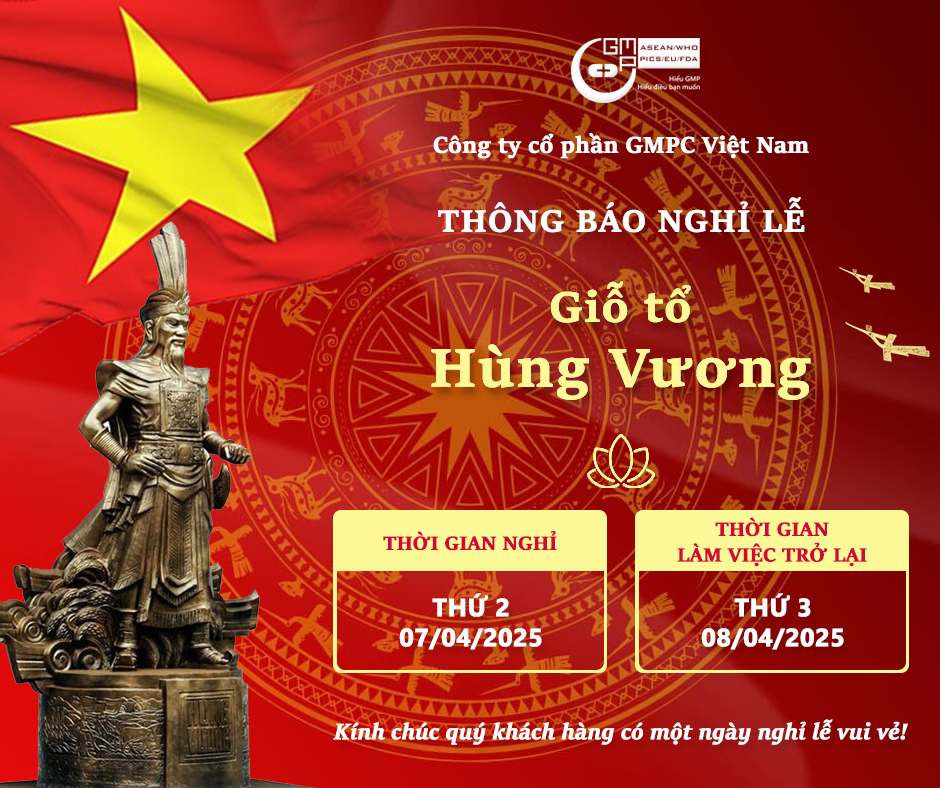 Thông báo lịch nghỉ lễ giỗ tổ Hùng Vương năm 2025